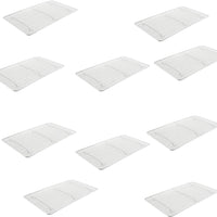 Omcan - 16" x 24" Full-size Stainless Steel Wire Sheet Pan Grate, Pack of 10 - 46460