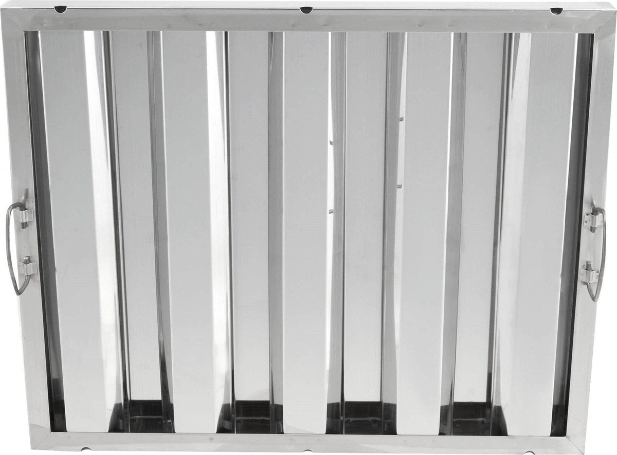 Omcan - 16" x 25" x 2” Range Hood Filter, Pack of 3 - 34836