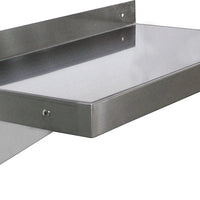 Omcan - 16” x 60” Stainless Steel Wall Shelf - 24411