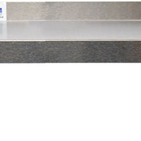 Omcan - 16” x 60” Stainless Steel Wall Shelf - 24411