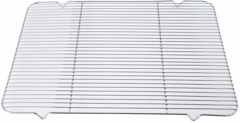 Omcan - 16.25″ x 25″ Chrome Plated Icing / Cooling Rack, Pack of 12 - 46469