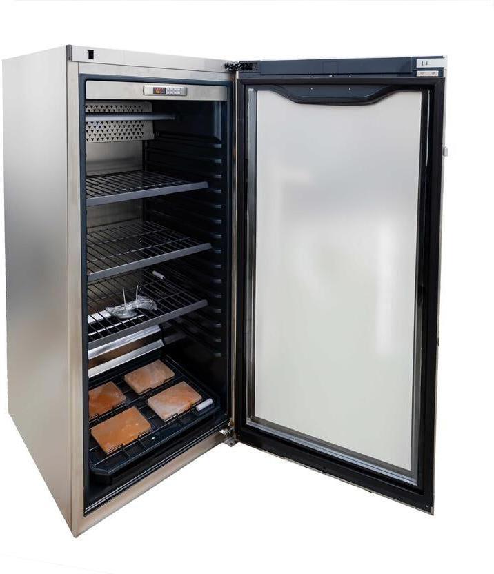 Omcan - 17 Cu.Ft. Capacity Glass Door Dry Aging Cabinet - 46689