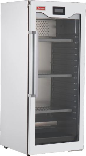 Omcan - 17 Cu.Ft. Capacity Glass Door Dry Aging Cabinet - 46689
