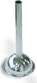 Omcan - 17 mm Stainless Steel Spout for # 12 Meat Grinder, Pack of 2 - 10012