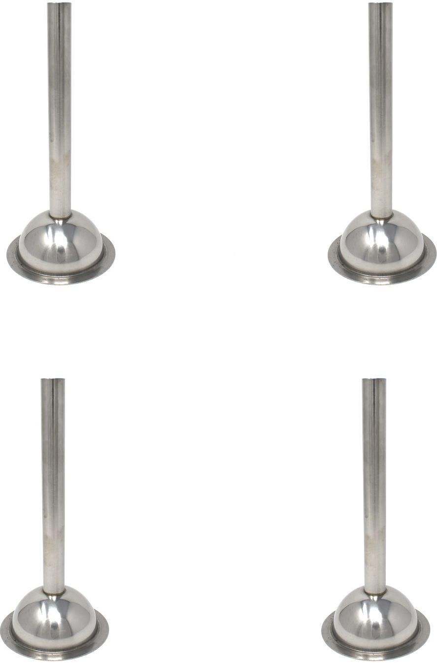Omcan - 17 mm Stainless Steel Spout for # 32 Meat Grinder, Pack of 2 - 10031