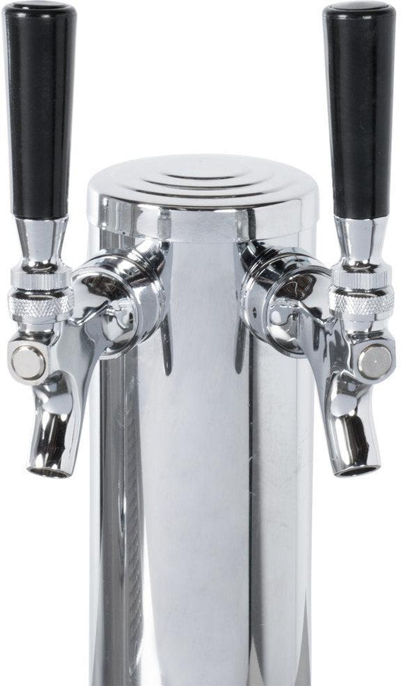 Omcan - 17 x 10 x 6" Double Tap Tower for Bar Coolers - 44224