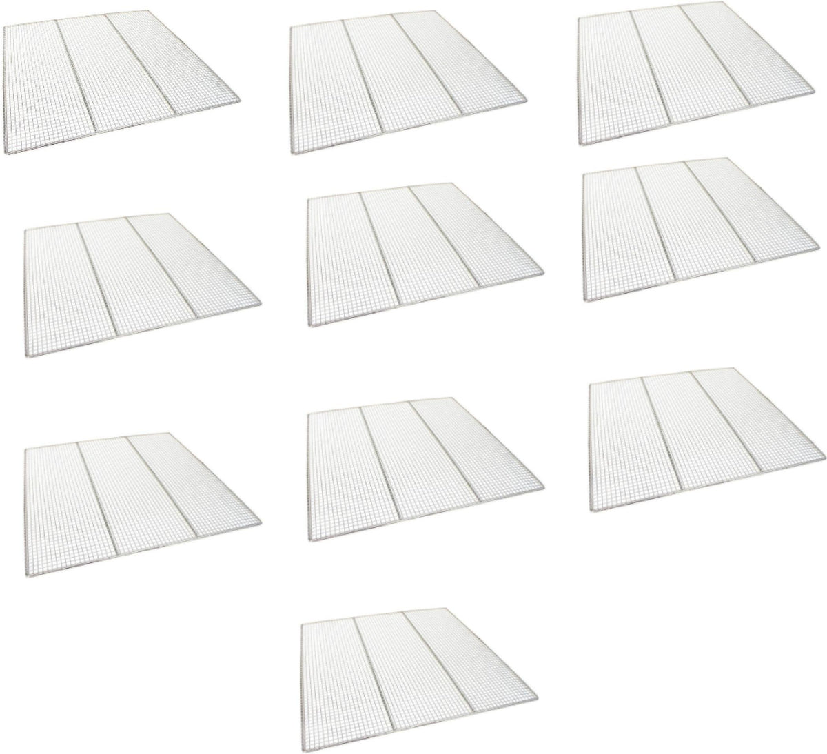 Omcan - 17" x 25" Doughnut Screen, Pack of 10 - 80904