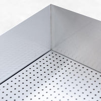 Omcan - 17.5″ x 24″ x 42″ Stainless Steel French Fry Dump Station - 48179