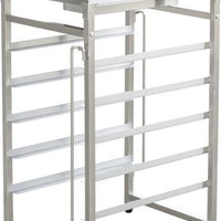 Omcan - 17.5″ x 24″ x 42″ Stainless Steel French Fry Dump Station - 48179