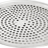 Omcan - 18" Aluminium Perforated Pizza Pan, Pack of 10 - 44427