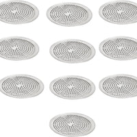 Omcan - 18" Aluminium Perforated Pizza Pan, Pack of 10 - 44427