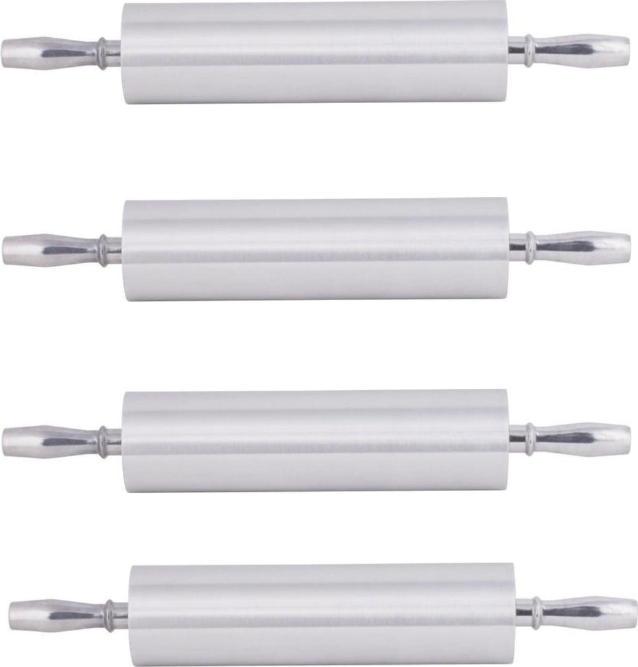 Omcan - 18" Aluminum Rolling Pin, Pack of 4 - 27678