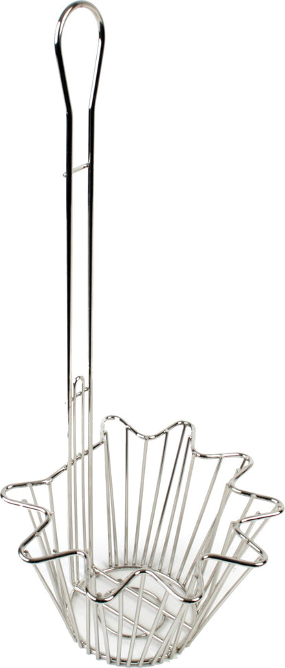 Omcan - 18" Round Taco Salad Bowl Frying Basket (457 mm), Pack of 20 - 80388