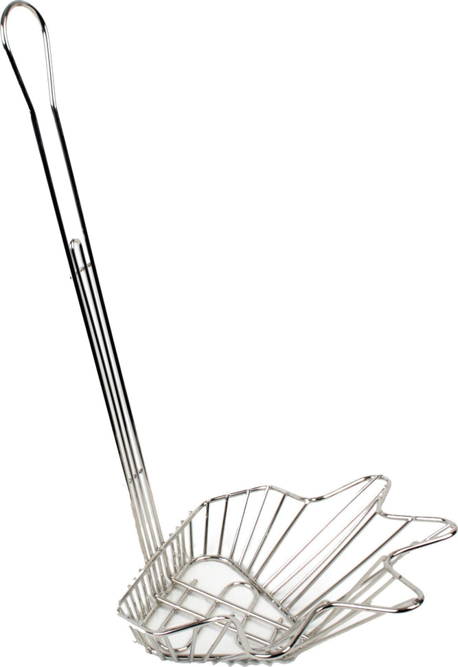 Omcan - 18" Triangle Taco Salad Bowl Frying Basket (457 mm), Pack of 15 - 80387