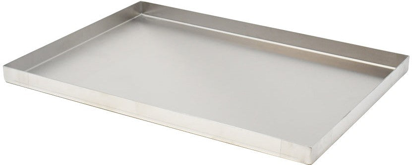 Omcan - 18″ x 12″ x 1″ Stainless Steel Pan With Drain Holes, Pack of 3 - 43513