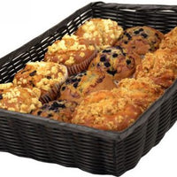 Omcan - 18” x 12” x 3.5” Deli Basket, Pack of 10 - 24836