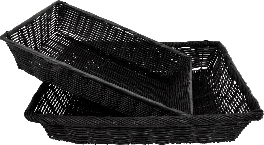 Omcan - 18” x 12” x 3.5” Deli Basket, Pack of 15 - 24836