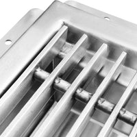 Omcan - 18″ x 18″ Floor Drain with Stainless Steel Grating Bar - 44612