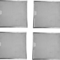 Omcan - 18" x 18" Heavy Duty Crimped Square Pizza Screen, Pack of 4 - 13462
