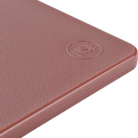 Omcan - 18" x 24" Brown Rigid Cutting Board, Pack of 4 - 41211