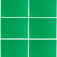 Omcan - 18" x 24" Green Rigid Cutting Board, Pack of 10 - 41210