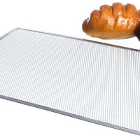 Omcan - 18" x 24" Heavy Duty Crimped Rectangular Pizza Screen, Pack of 4 - 13463