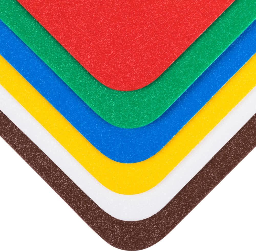 Omcan - 18" x 24", Pack of 3 Colour-Coded Flexible Cutting Boards, Pack of 36 - 41195