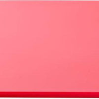 Omcan - 18" x 24" Red Rigid Cutting Board, Pack of 10 - 41212