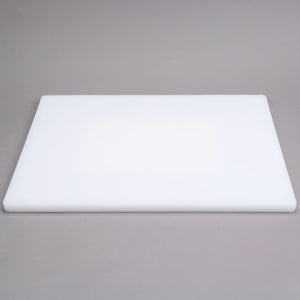Omcan - 18" x 24" White Rigid Cutting Board, 10/cs - 41208