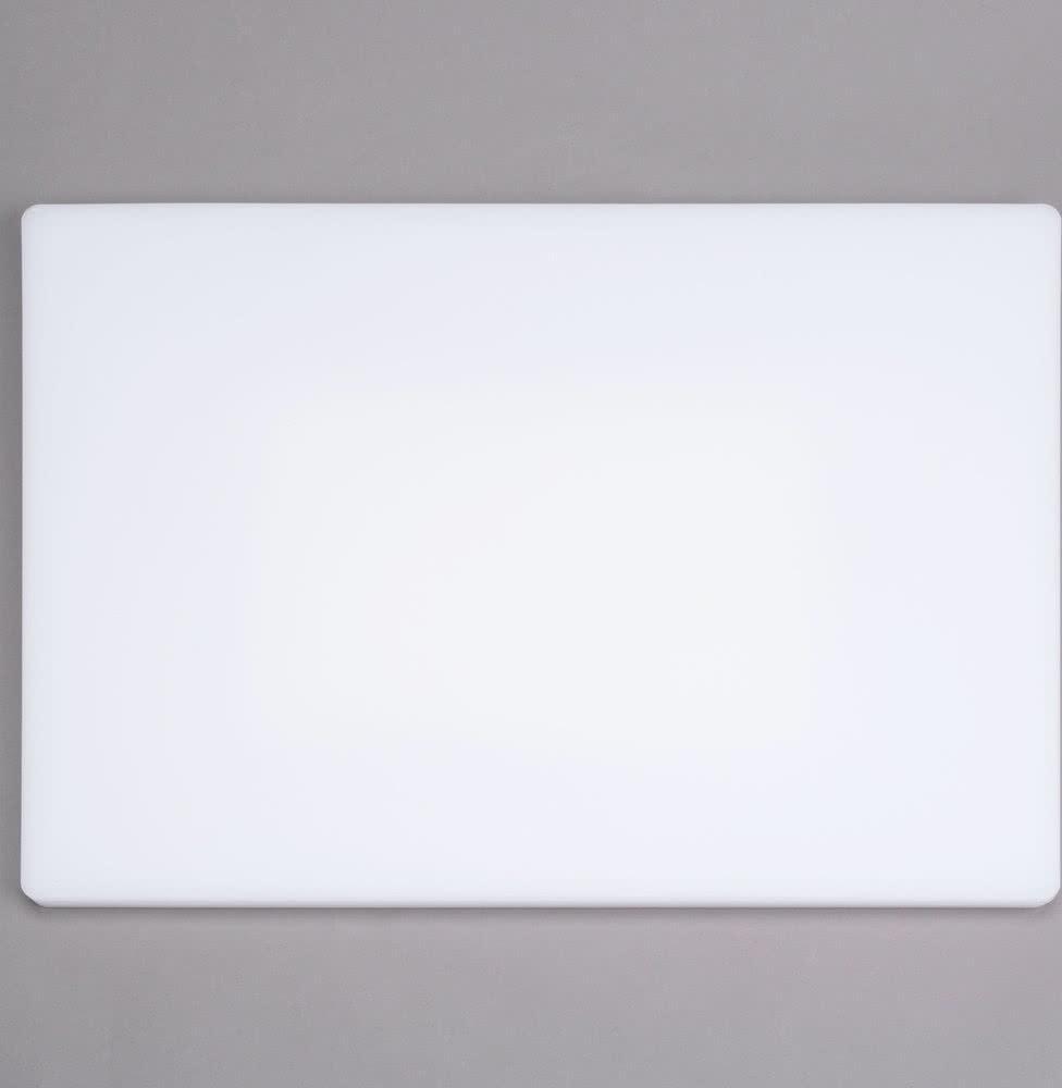 Omcan - 18" x 24" White Rigid Cutting Board, Pack of 4 - 41208
