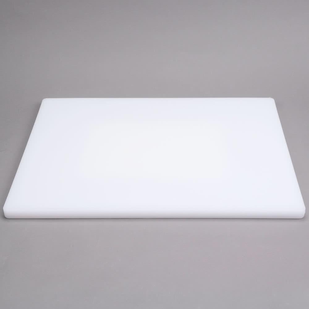 Omcan - 18" x 24" White Rigid Cutting Board, Pack of 4 - 41208