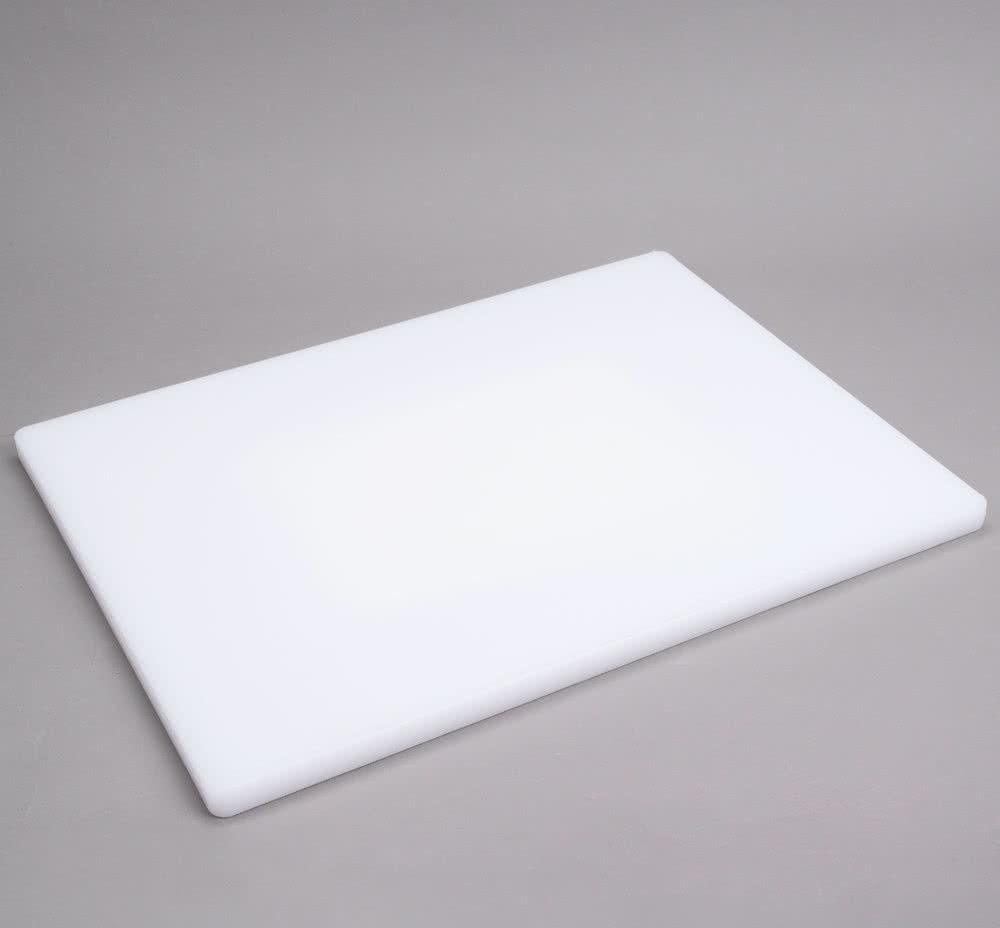 Omcan - 18" x 24" White Rigid Cutting Board, Pack of 4 - 41208