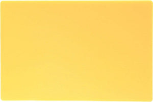 Omcan - 18" x 24" Yellow Rigid Cutting Board, 10/cs - 41213