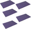 Omcan - 18″ x 24″ x 0.50″ Polyethylene Purple Rigid Cutting Board, Pack of 5 - 44277