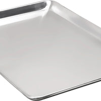 Omcan - 18” x 26” (18G) Aluminum Full Size Bun Pan Baking Tray, Pack of 8 - 24248