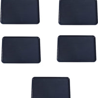 Omcan - 18″ x 26″ Black ABS Plastic Food and Produce Display or Merchandising Tray, Pack of 5 - 81102