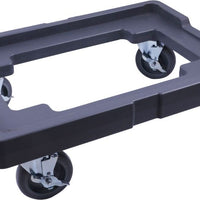 Omcan - 18″ x 26″ Black Dough Proofing Box Dolly - 80955