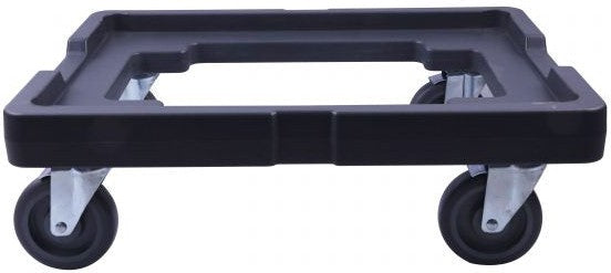 Omcan - 18″ x 26″ Black Dough Proofing Box Dolly - 80955