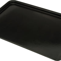 Omcan - 18” x 26” Black Meat & Bun Tray, Pack of 4 - 10109