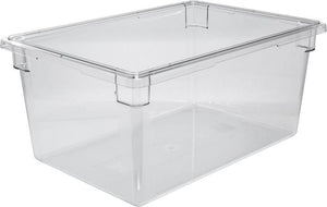Omcan - 18" x 26" x 12" Polycarbonate Food Storage Container (457 x 660 x 305 mm), 2/cs - 85121