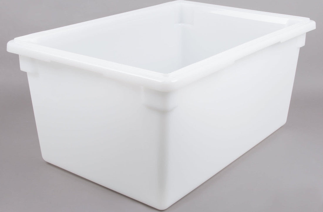 Omcan - 18" x 26" x 12" Polypropylene Food Storage Container (457 x 660 x 305 mm), Pack of 4 - 85131