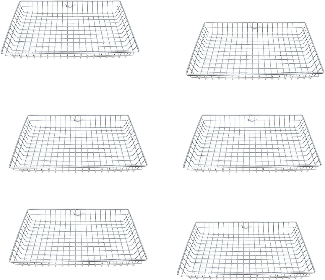 Omcan - 18" x 26" x 2" Doughnut Basket, Pack of 6 - 80888