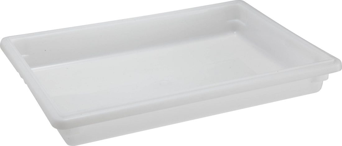 Omcan - 18" x 26" x 3.5" Polypropylene Food Storage Container (457 x 660 x 89 mm), Pack of 5 - 85128