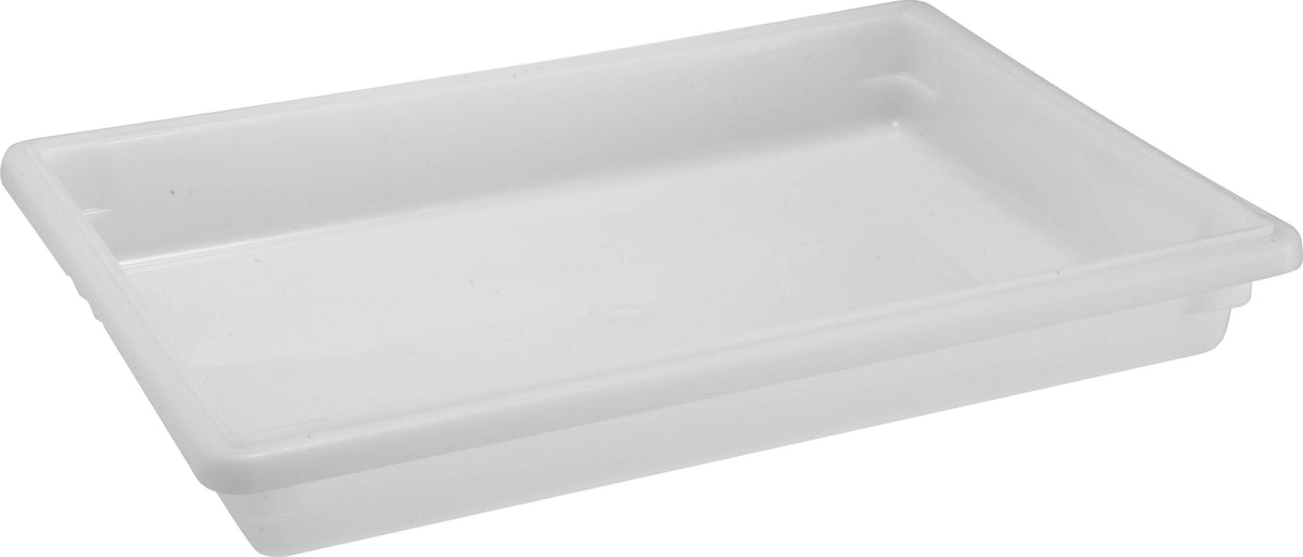 Omcan - 18" x 26" x 3.5" Polypropylene Food Storage Container (457 x 660 x 89 mm), Pack of 5 - 85128
