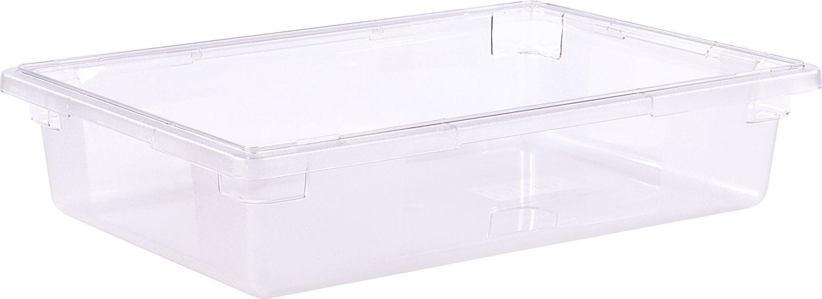 Omcan - 18" x 26" x 6" Polycarbonate Food Storage Container (457 x 660 x 152 mm), 4/cs - 85119