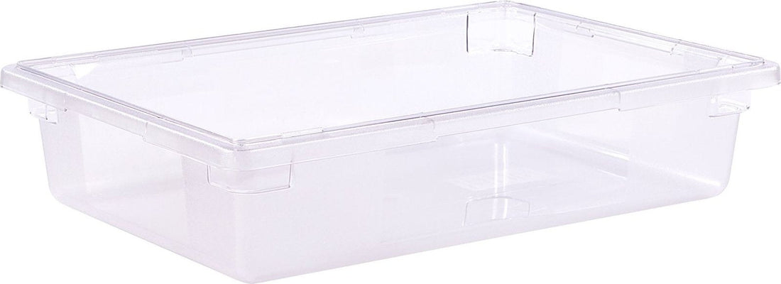 Omcan - 18" x 26" x 6" Polycarbonate Food Storage Container (457 x 660 x 152 mm), Pack of 6 - 85119