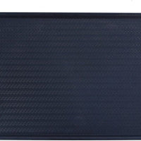 Omcan - 18″ x 30″ Black ABS Plastic Food and Produce Display or Merchandising Tray, Pack of 4 - 81103