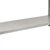 Omcan - 18″ x 30″ Stainless Steel Undershelf for 47719 Standard Work Tables, Pack of 5 - 48211