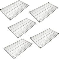 Omcan - 18” x 42” Chrome Shelf, Pack of 5 - 20109