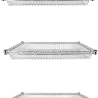 Omcan - 18″ x 48″ Chrome Wire Basket, Pack of 2 - 47324